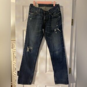 Men Hollister ripped jeans